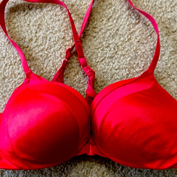 Victoria’s secret padded workout bra watermelon pink - Picture 1 of 3
